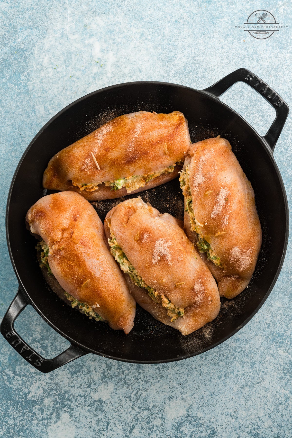 Broccoli and Cheese Stuffed Chicken