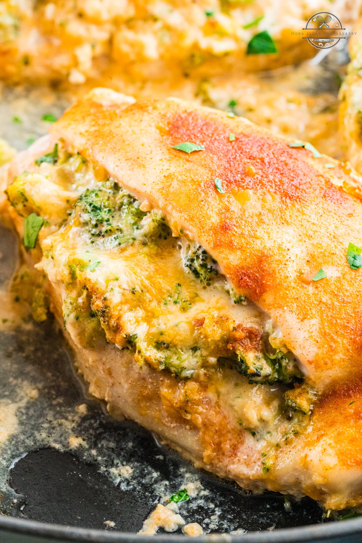 Broccoli and Cheese Stuffed Chicken