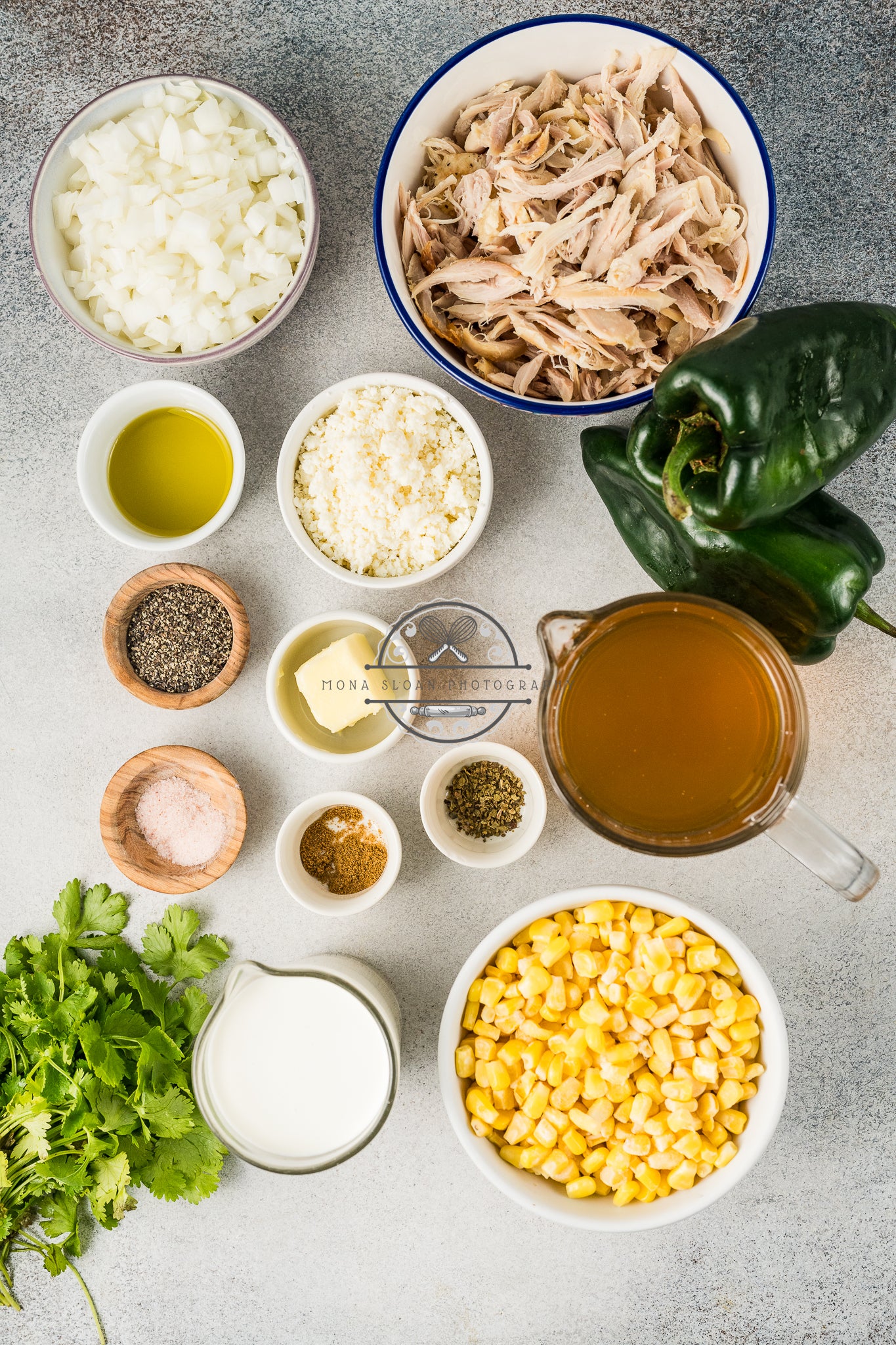 Poblano Chicken Soup