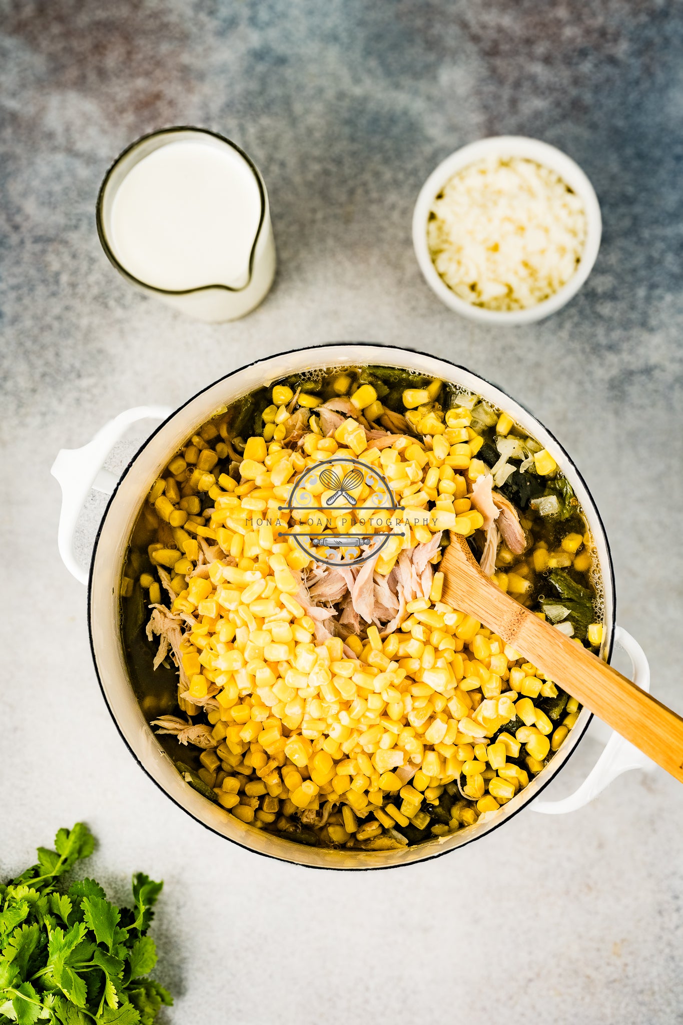 Poblano Chicken Soup