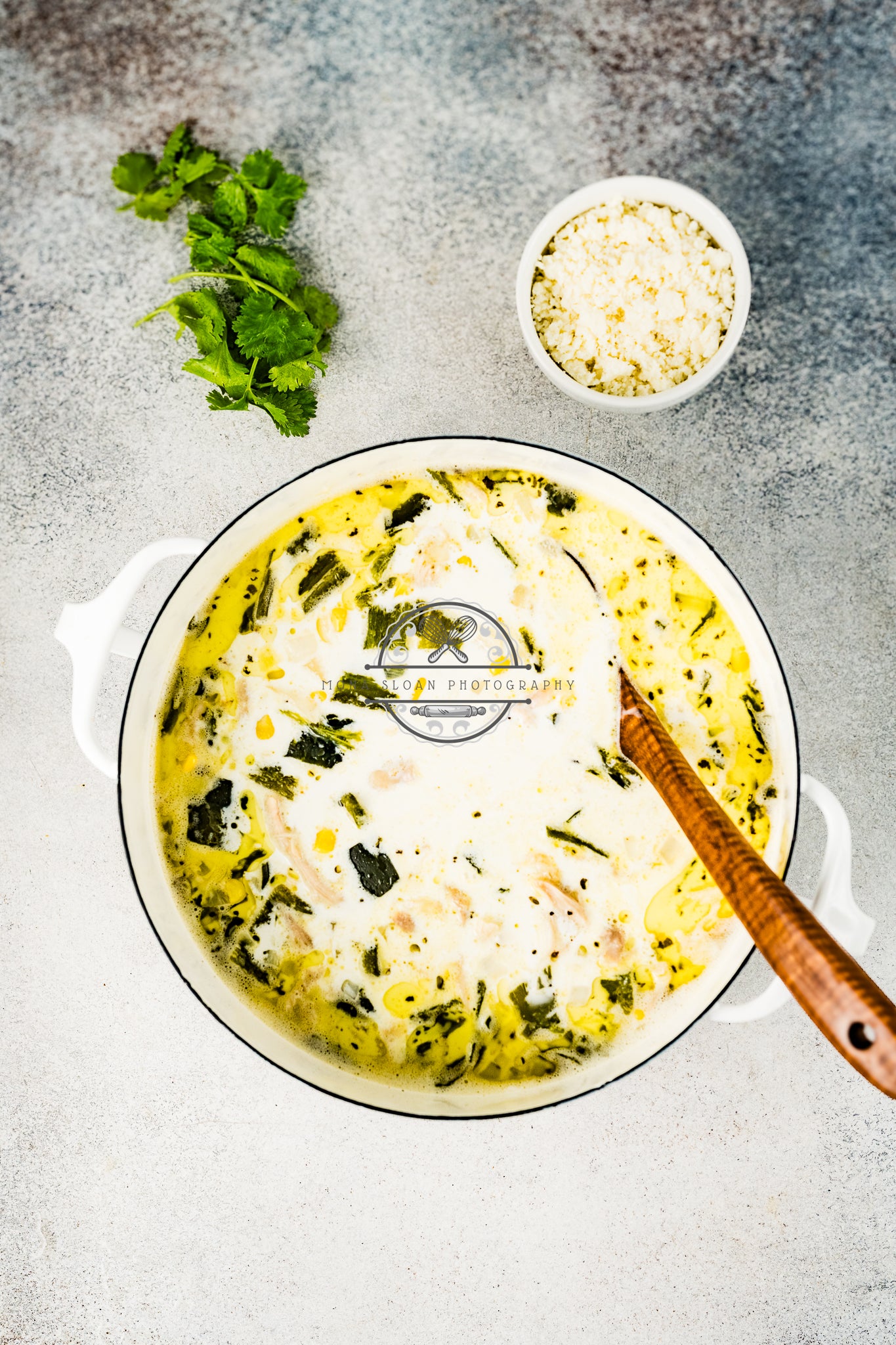 Poblano Chicken Soup