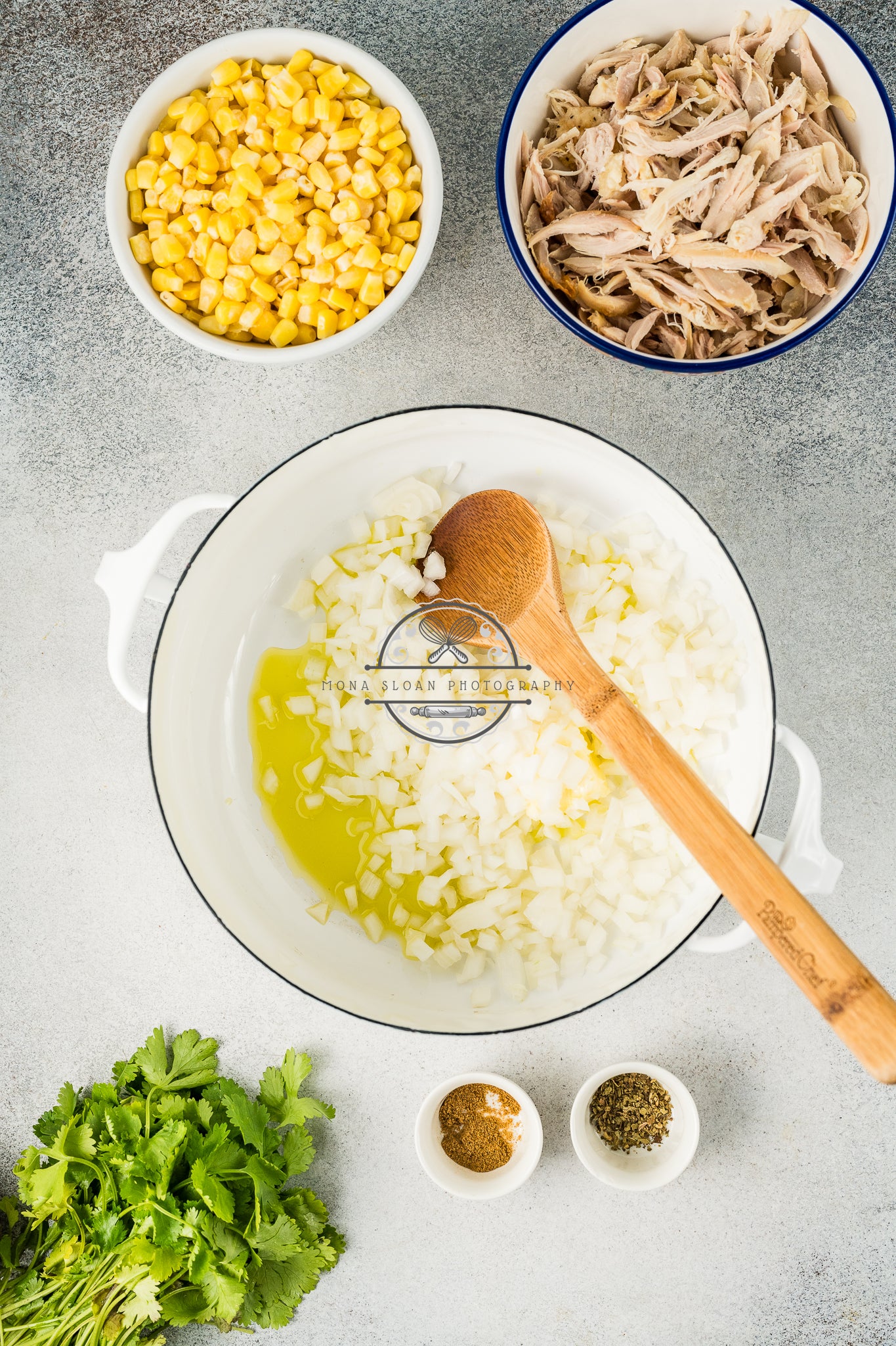 Poblano Chicken Soup