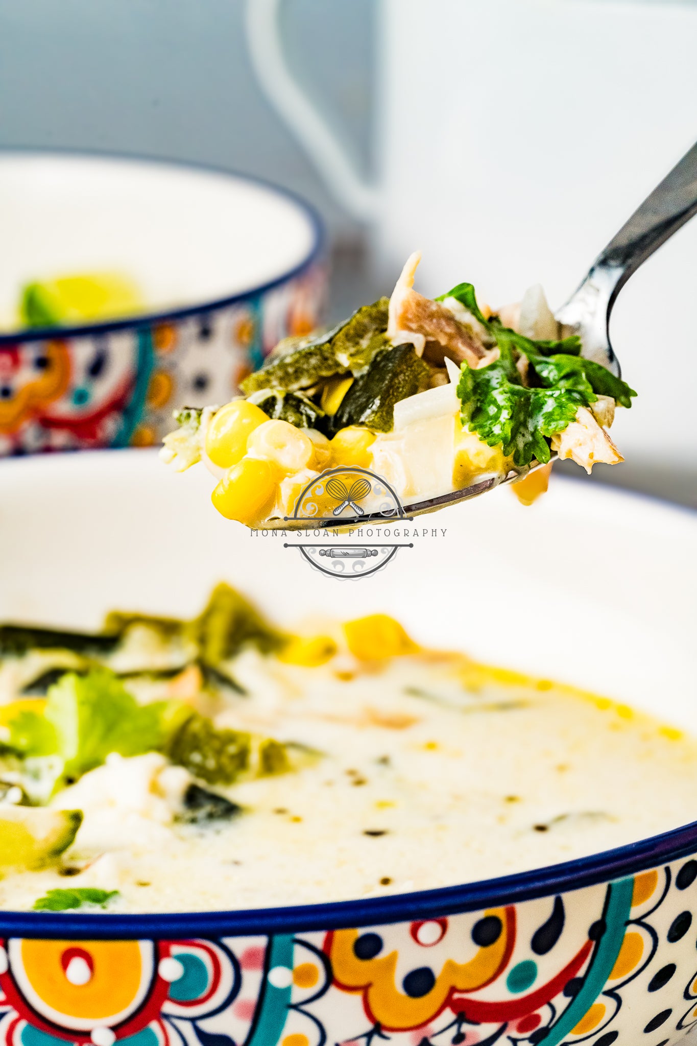 Poblano Chicken Soup