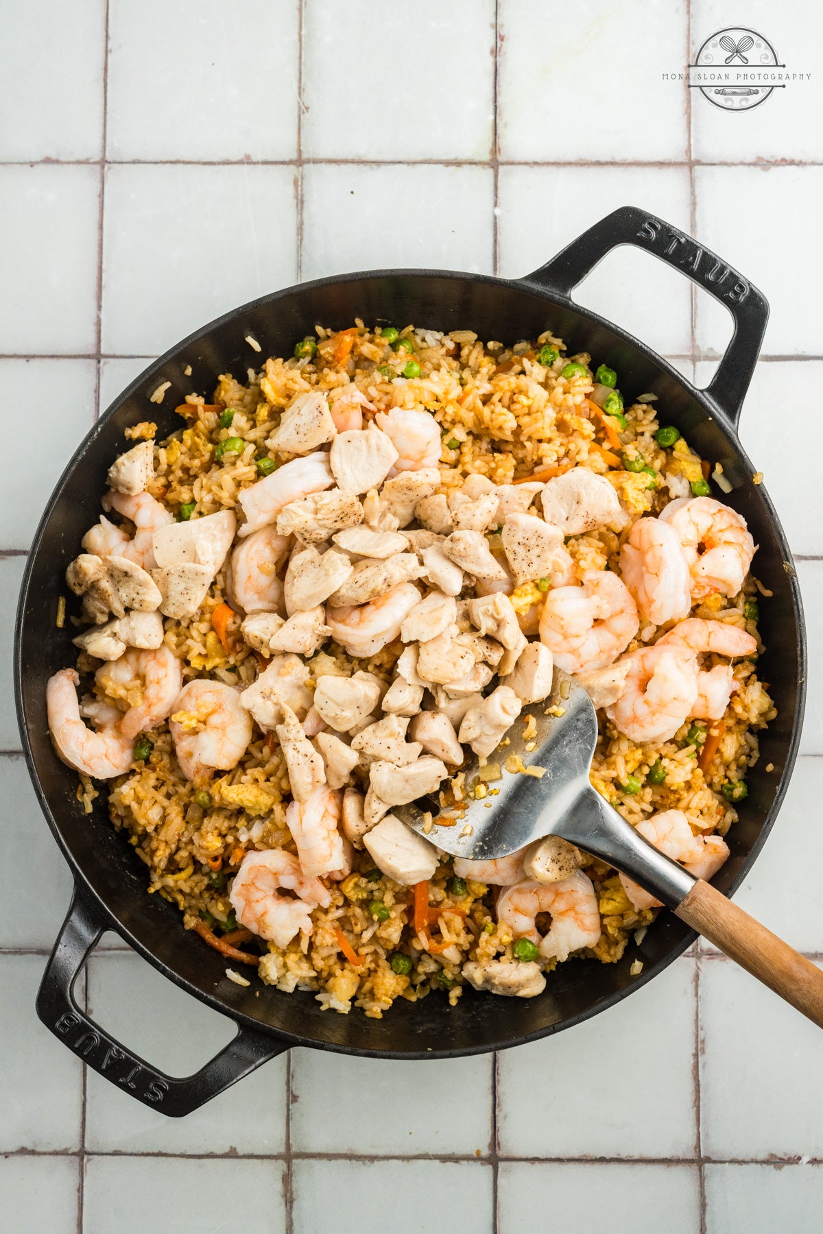 Shrimp and Chicken Fried Rice