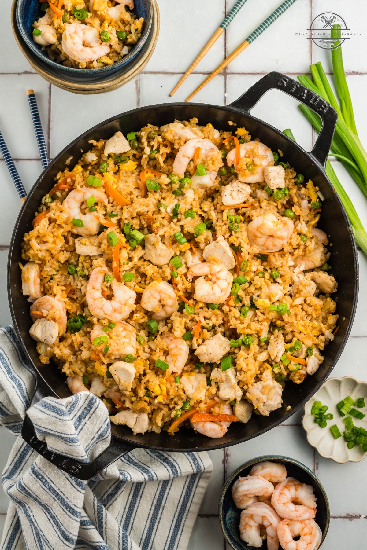 Shrimp and Chicken Fried Rice