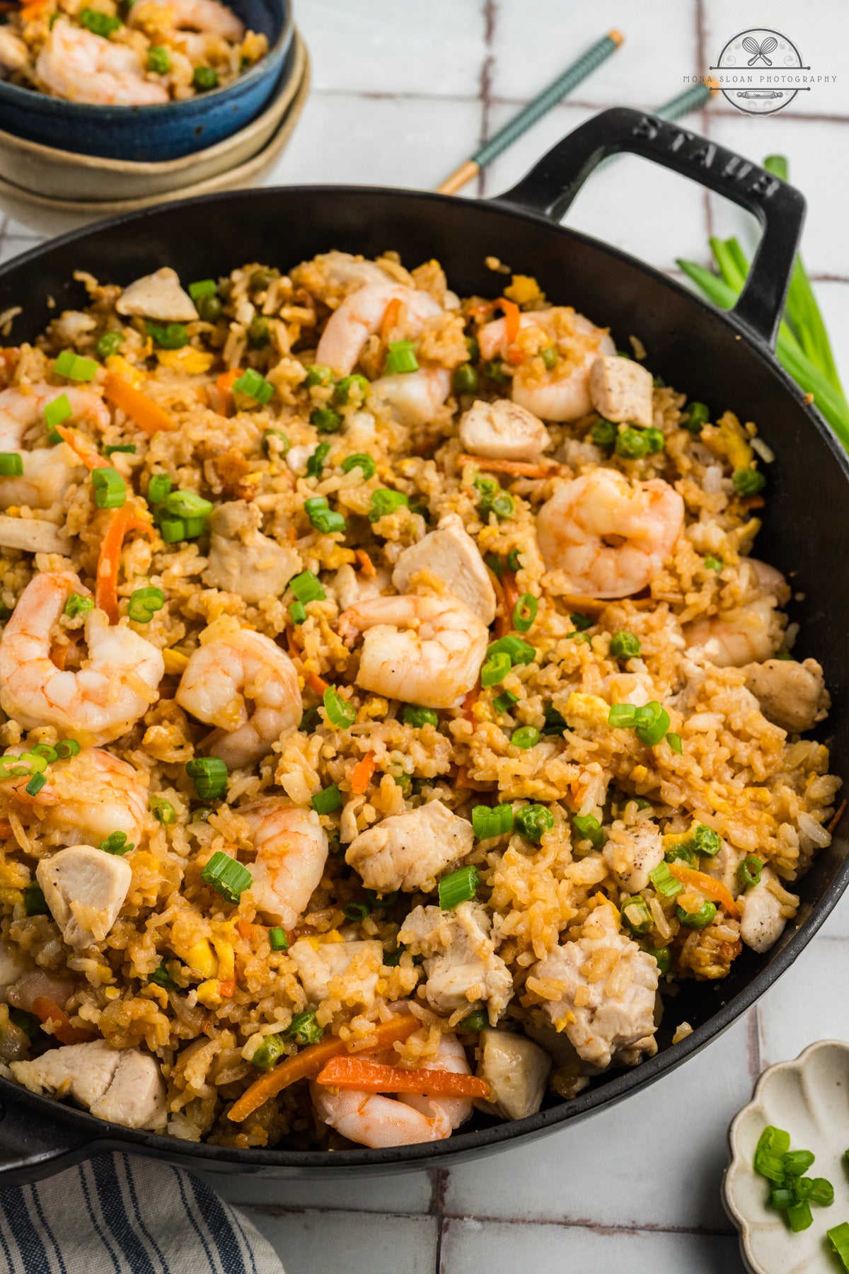 Shrimp and Chicken Fried Rice
