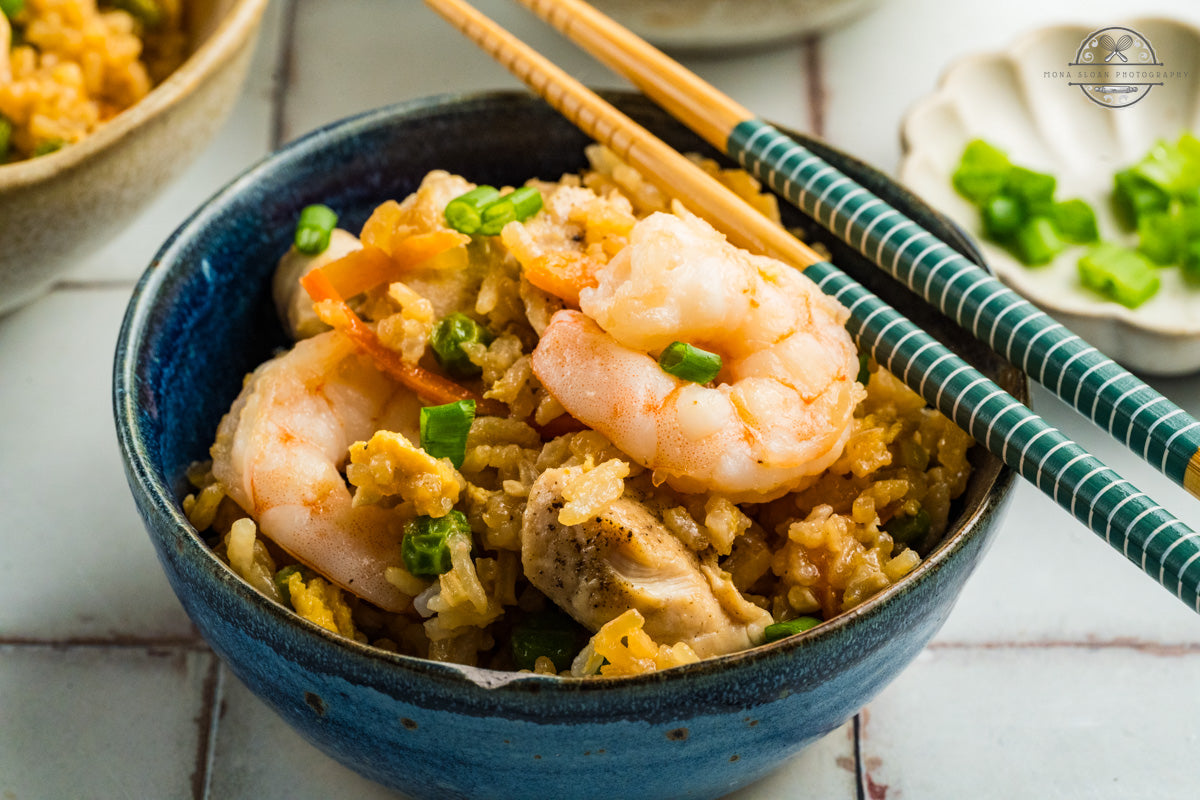 Shrimp and Chicken Fried Rice