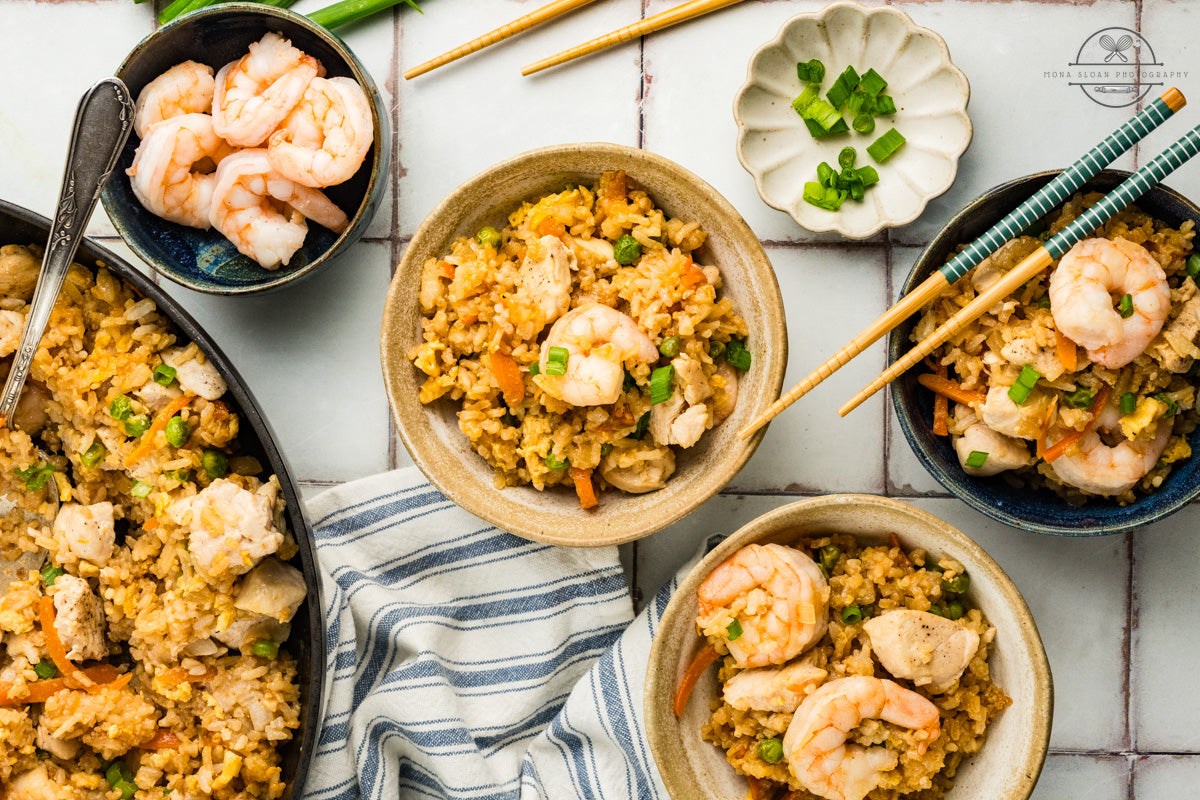 Shrimp and Chicken Fried Rice