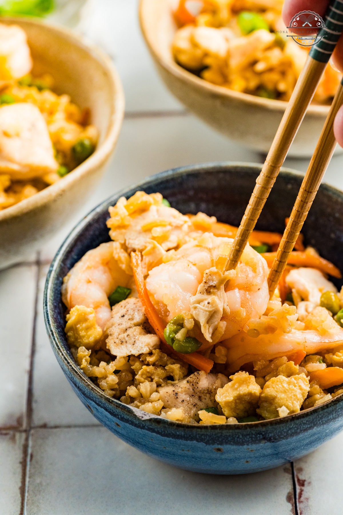 Shrimp and Chicken Fried Rice