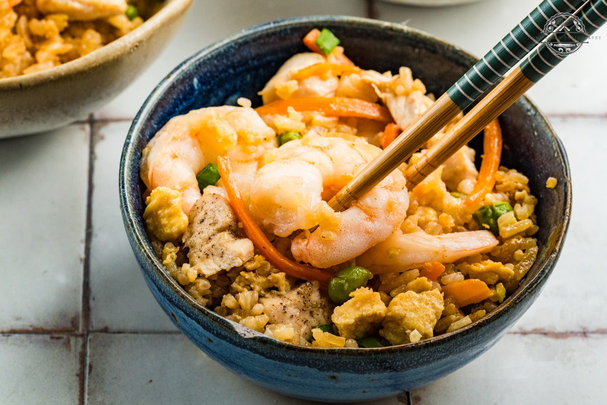 Shrimp and Chicken Fried Rice