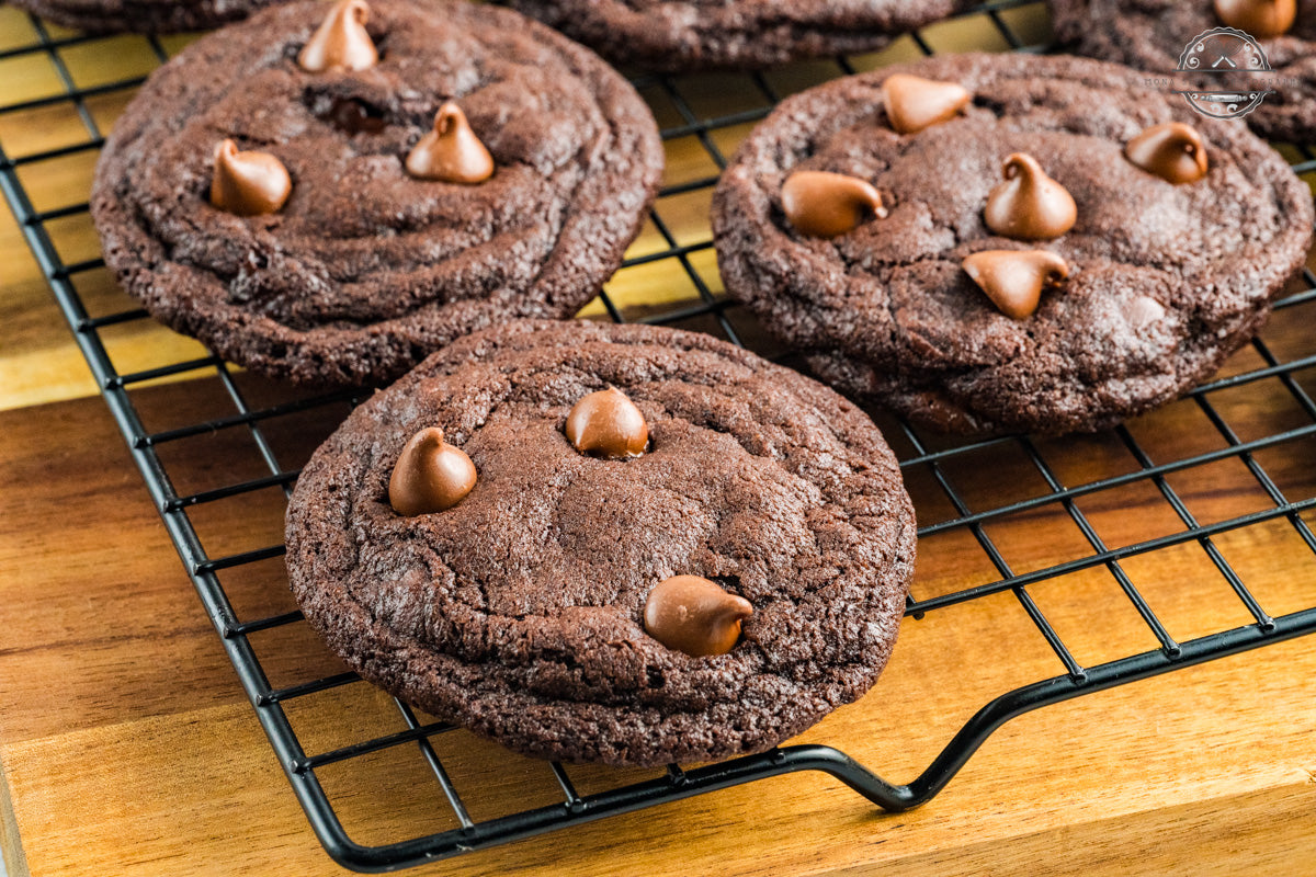 Chocolate Chocolate Chunk Cookies