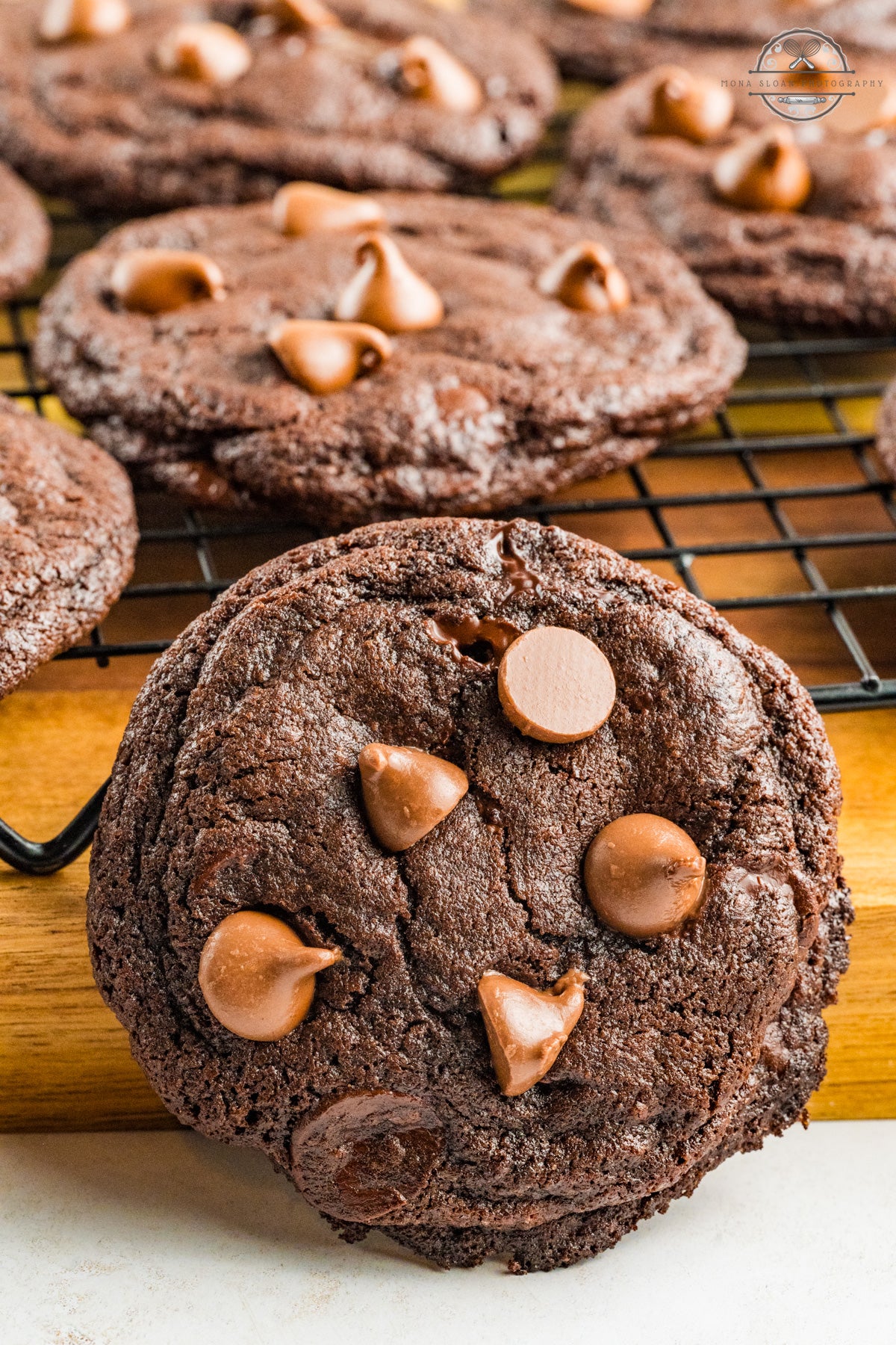 Chocolate Chocolate Chunk Cookies
