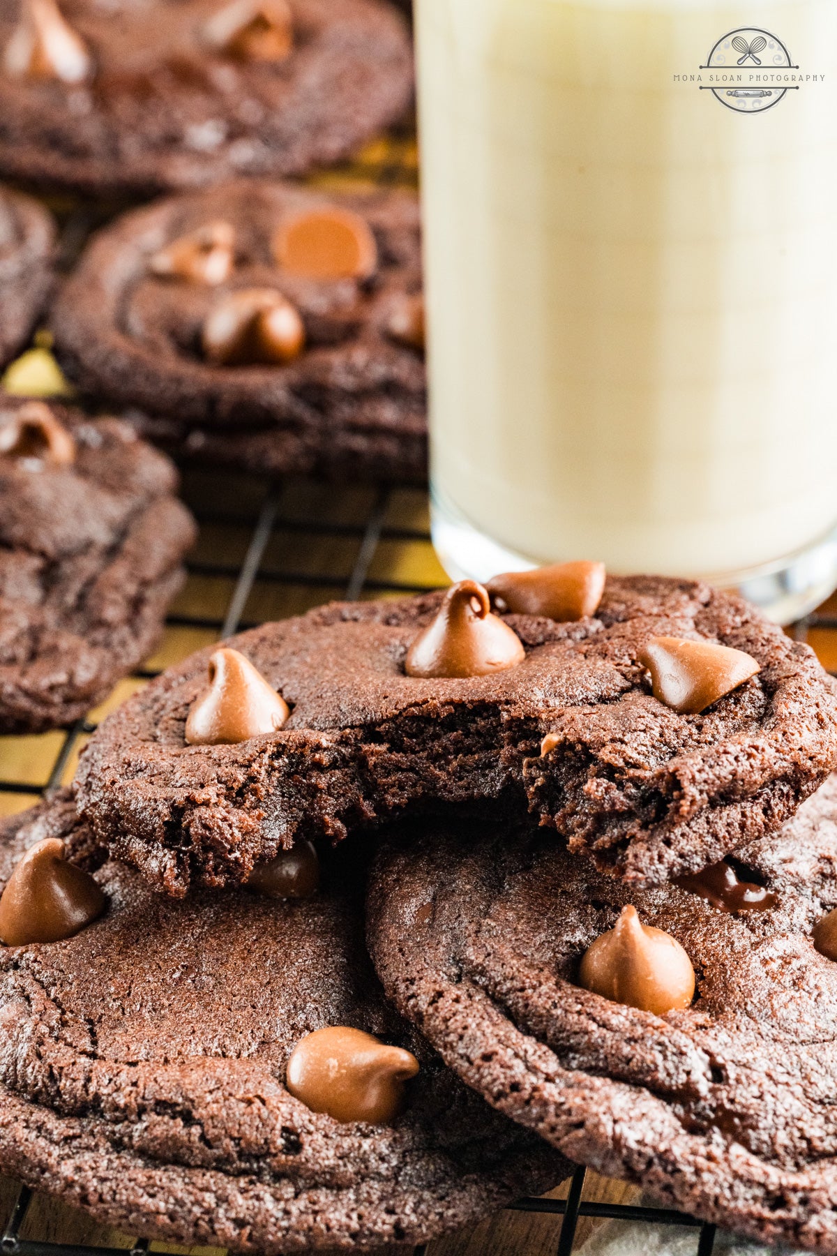 Chocolate Chocolate Chunk Cookies