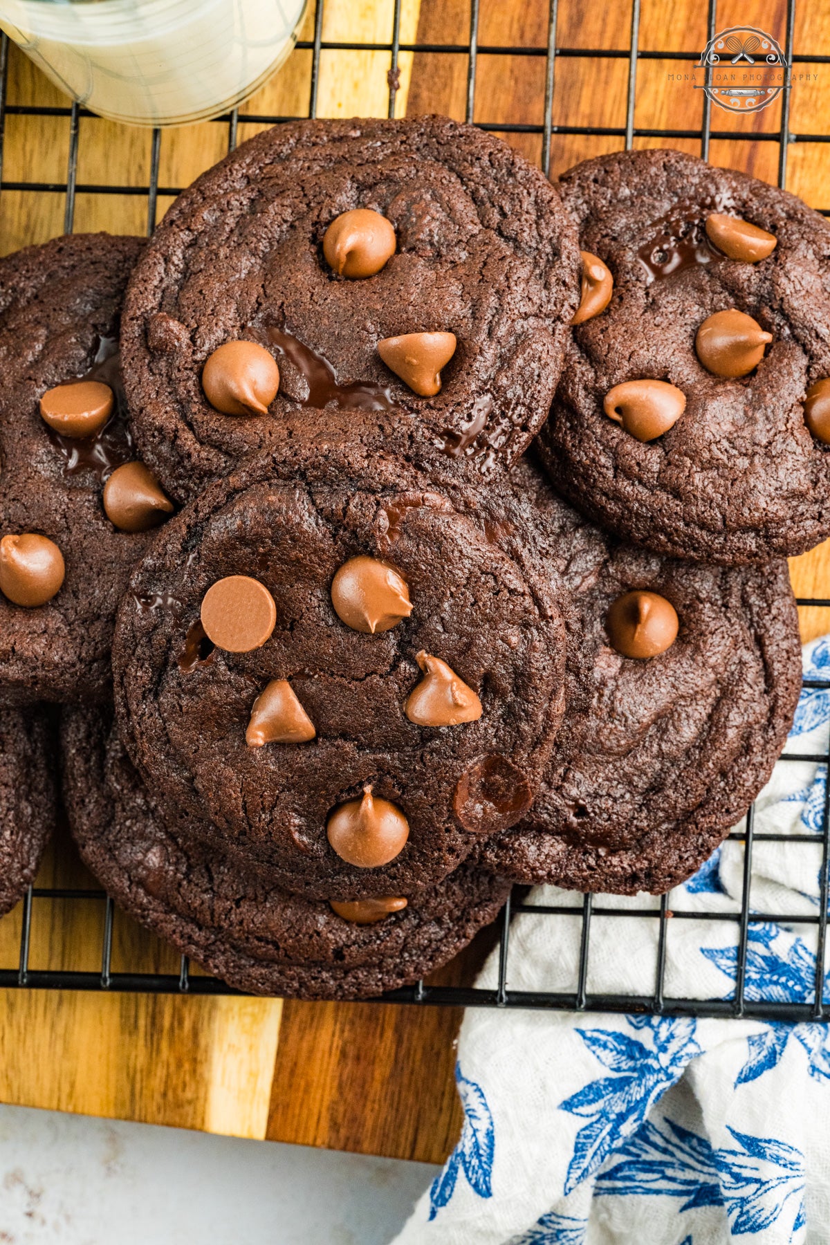 Chocolate Chocolate Chunk Cookies