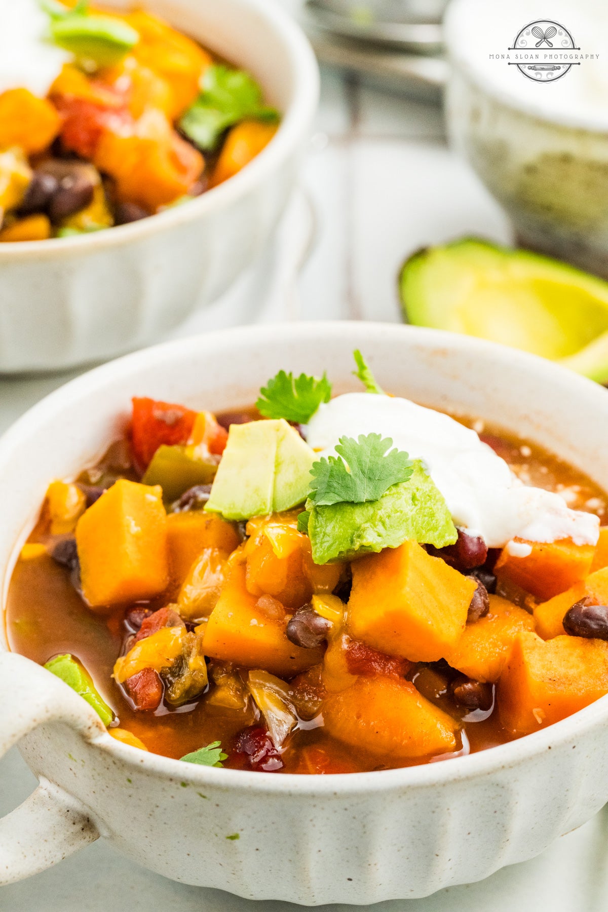 Crockpot Sweet Potato Chili (Vegetarian Chili)