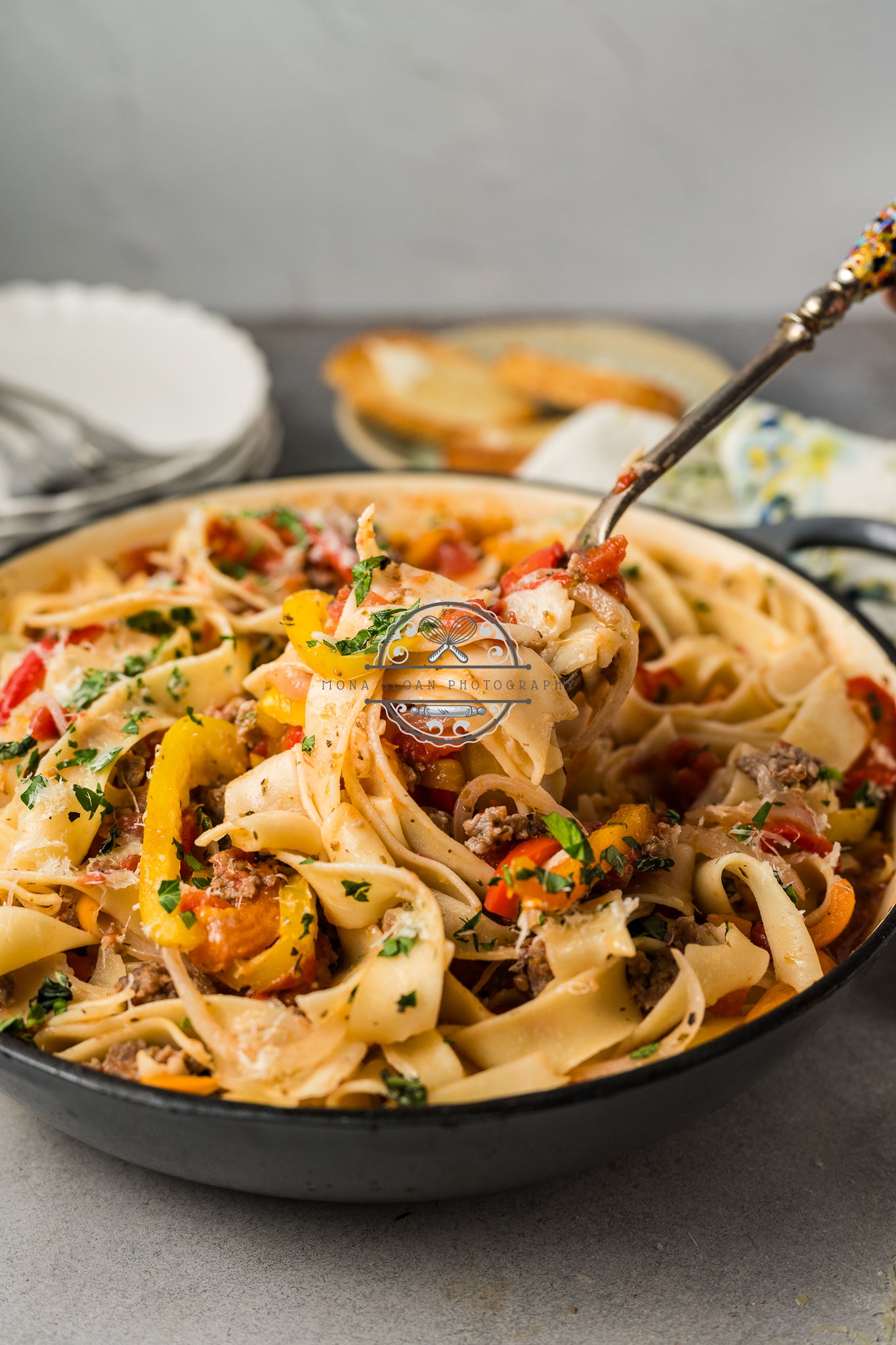 Italian Drunken Noodles