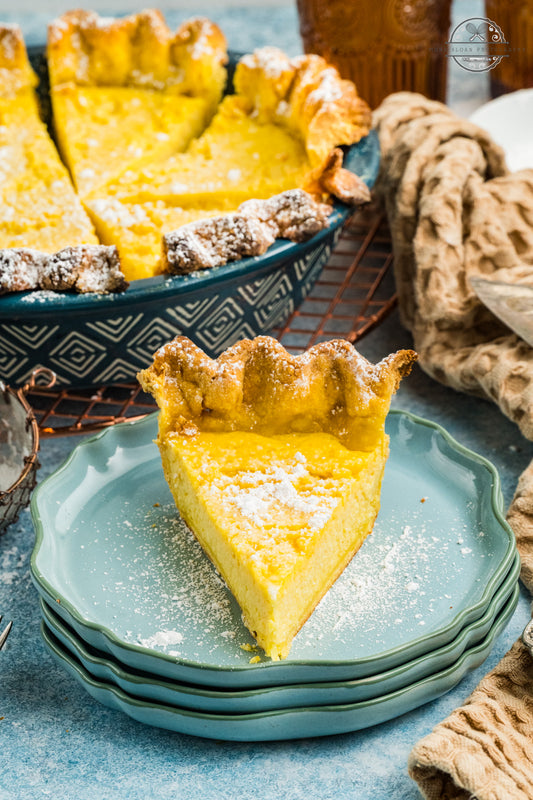 Italian Ricotta Pie (with Frolla Crust)