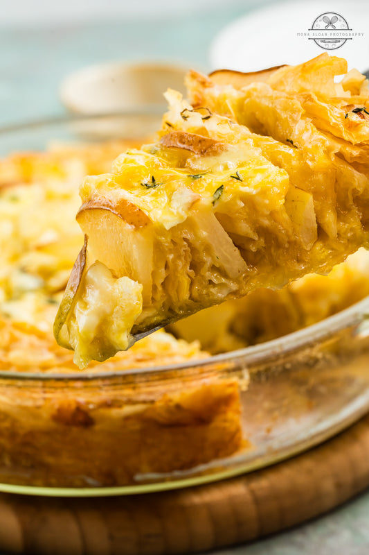 Pear And Brie Tart (With Phyllo Dough)