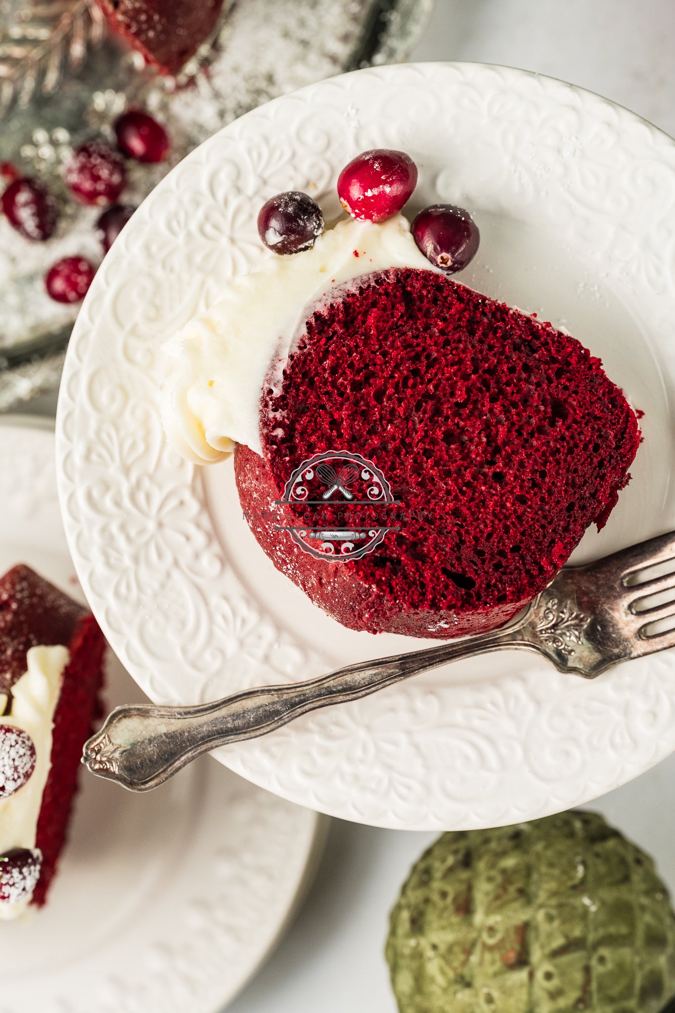 Red Velvet Christmas Bundt Cake