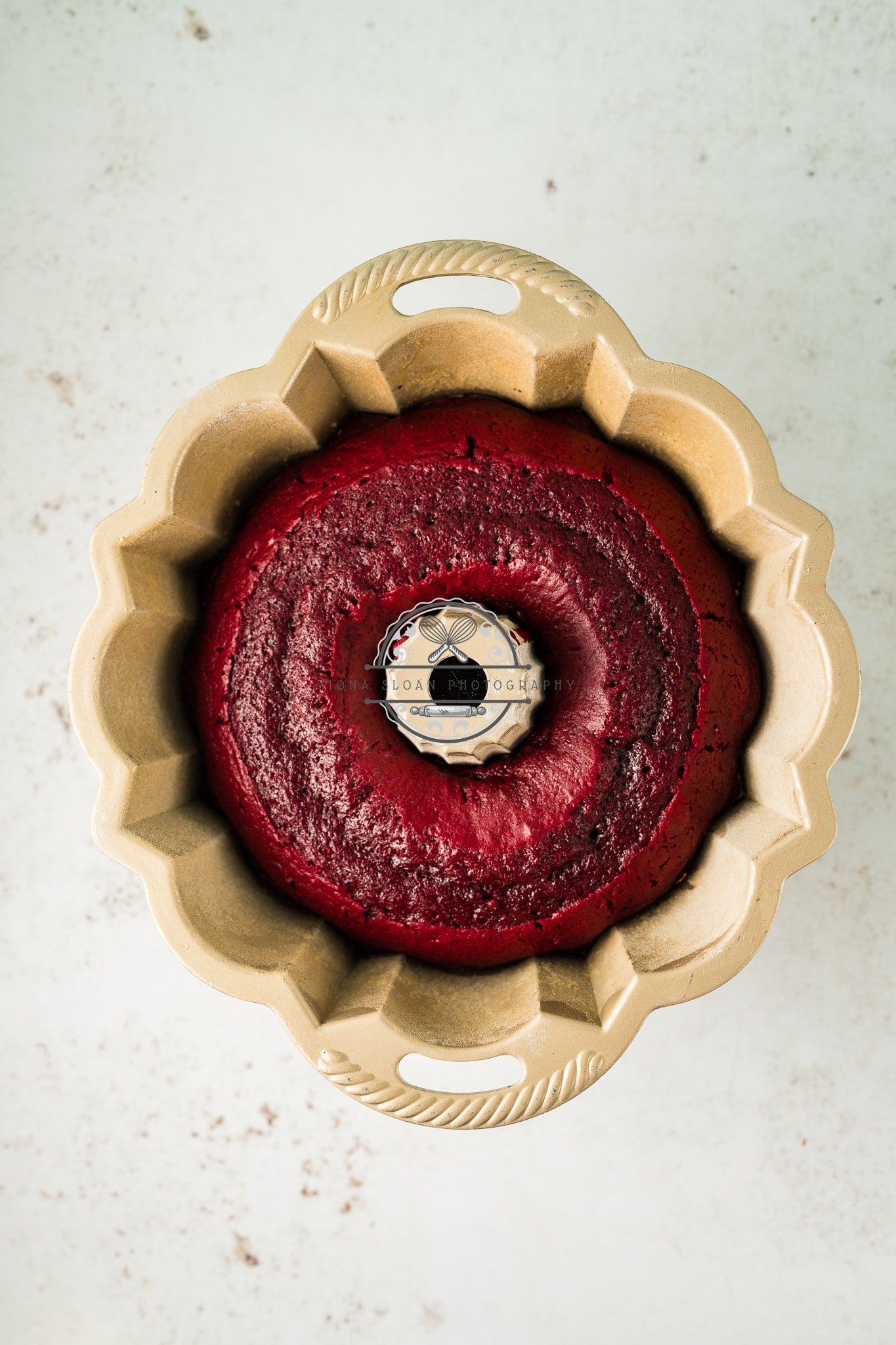 Red Velvet Christmas Bundt Cake