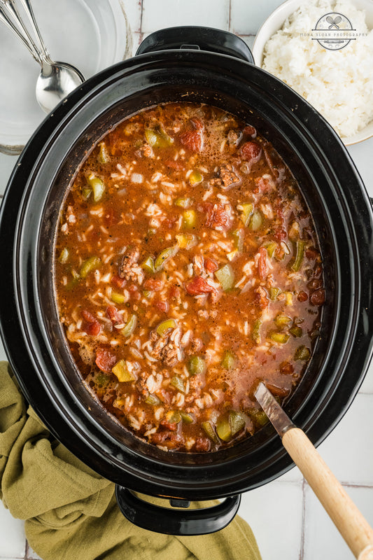 Crockpot Stuffed Pepper Soup