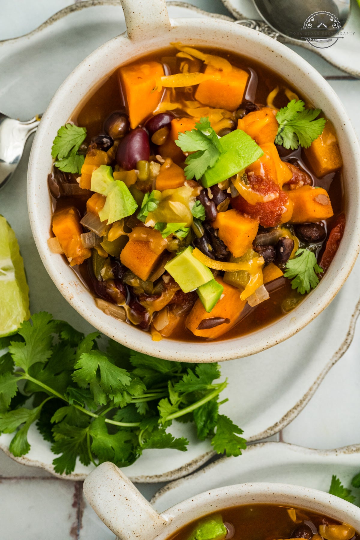 Crockpot Sweet Potato Chili (Vegetarian Chili)