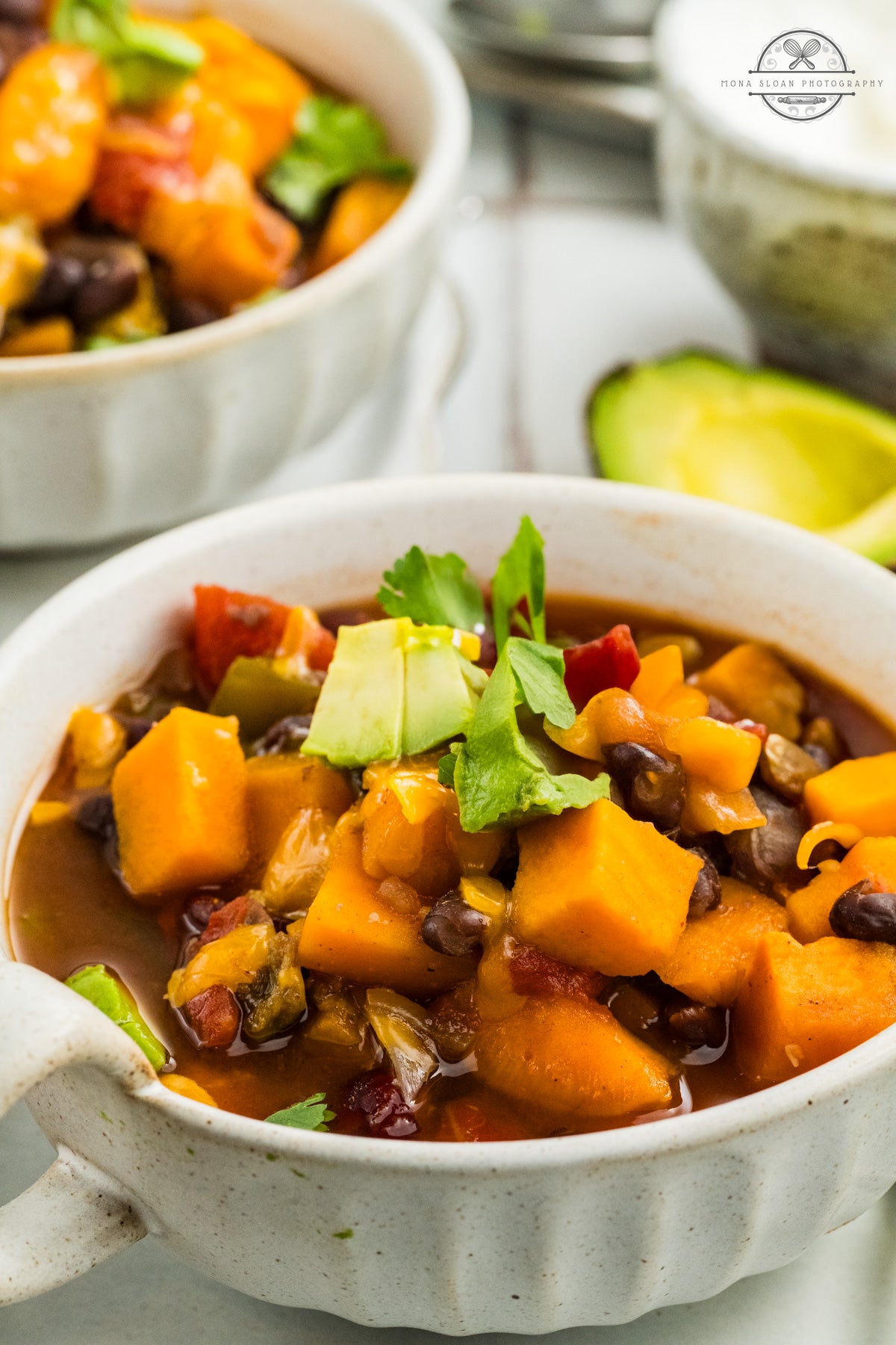 Crockpot Sweet Potato Chili (Vegetarian Chili)