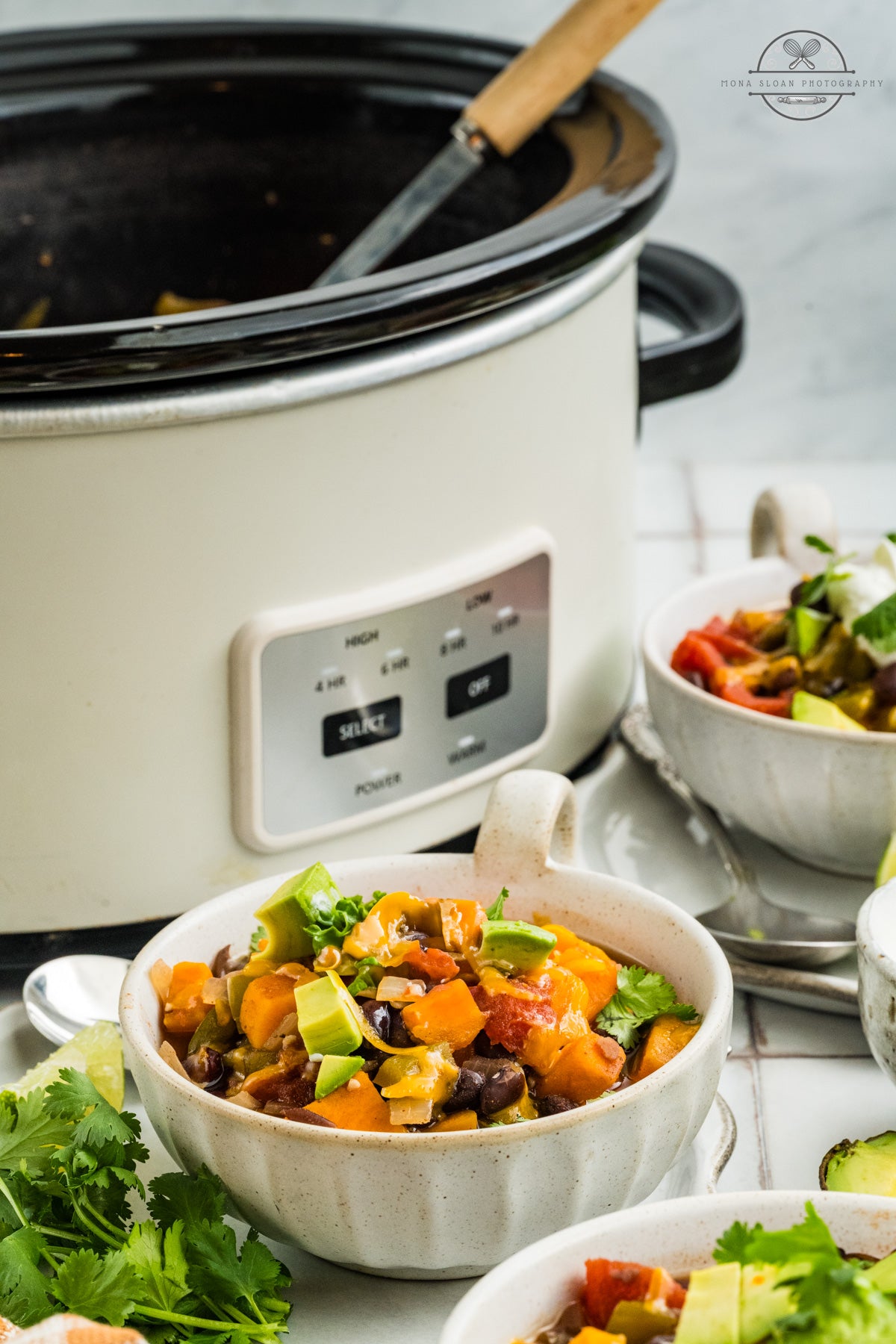 Crockpot Sweet Potato Chili (Vegetarian Chili)
