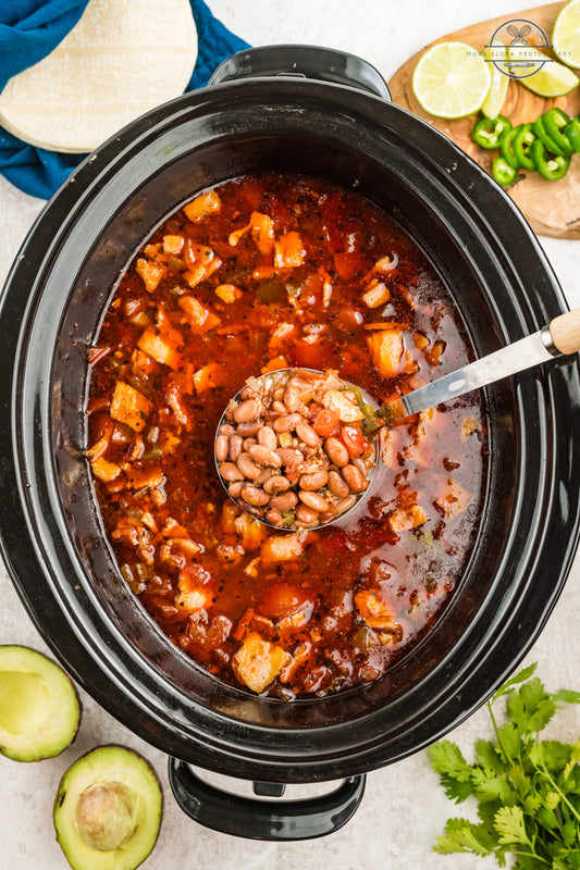 Slow Cooker Charro Beans